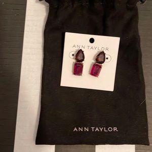 Ann Taylor chunky stone earrings